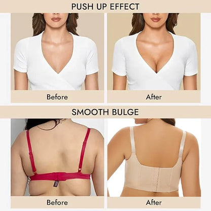 Full Coverage Push-Up Bra | Smooth, Lift, Support